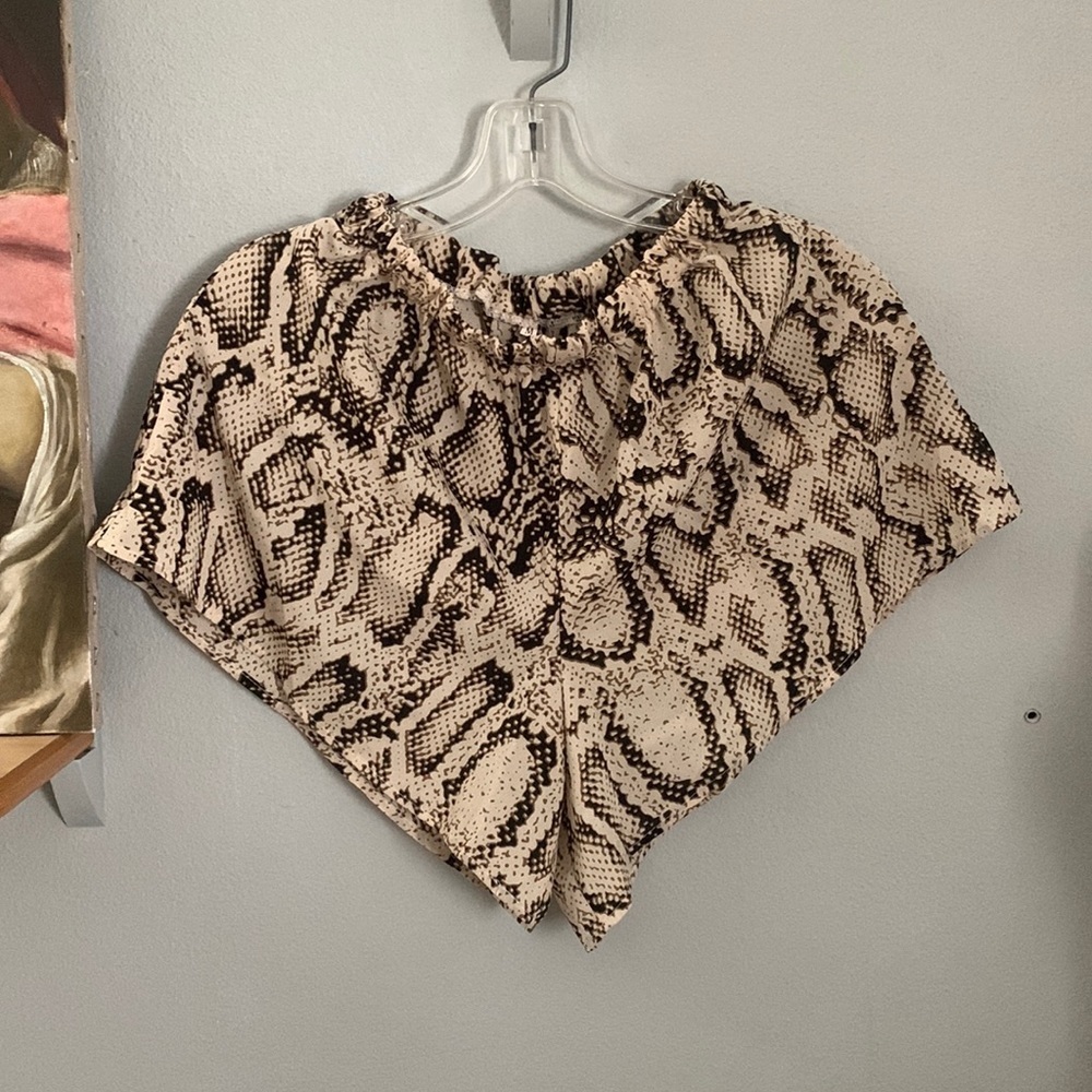 Animal Print Shorts - Picture 1 of 4